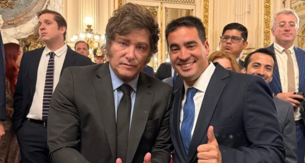 Adrián Ravier en la Casa Rosada