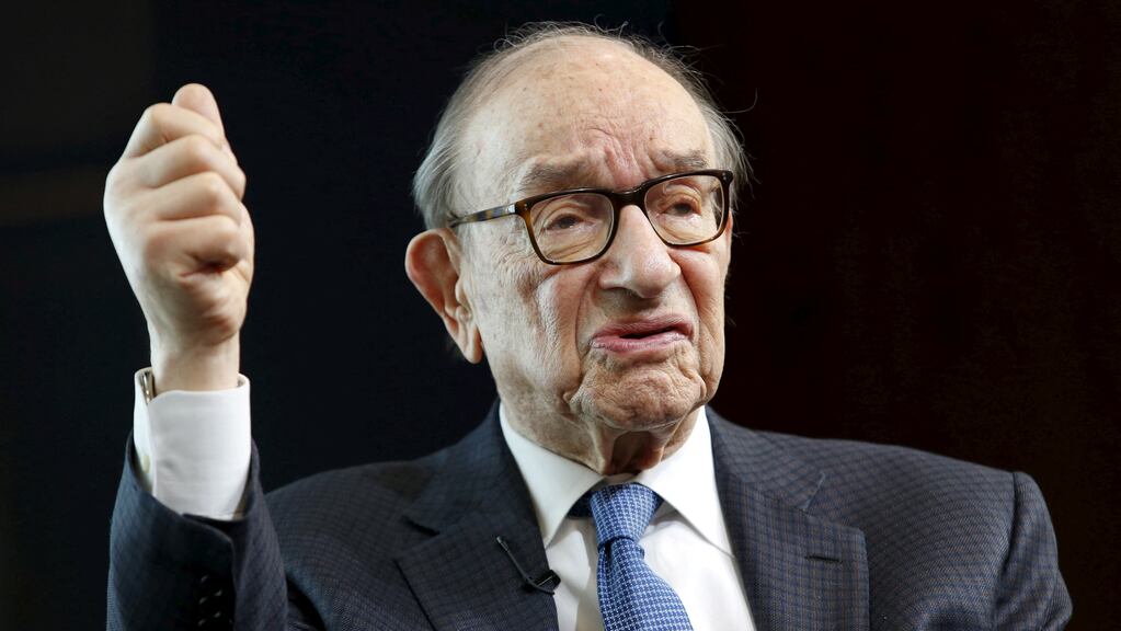 Alan Greenspan, ex presidente de la Reserva Federal de Estados Unidos