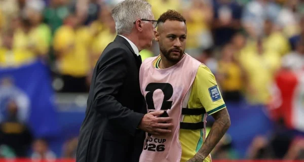 Neymar y Carlo Ancelotti en el Mundial 2026