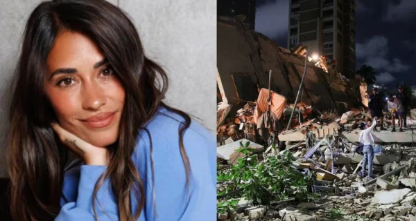 Antonela Roccuzzo apoya a las víctimas de terremotos en Venezuela