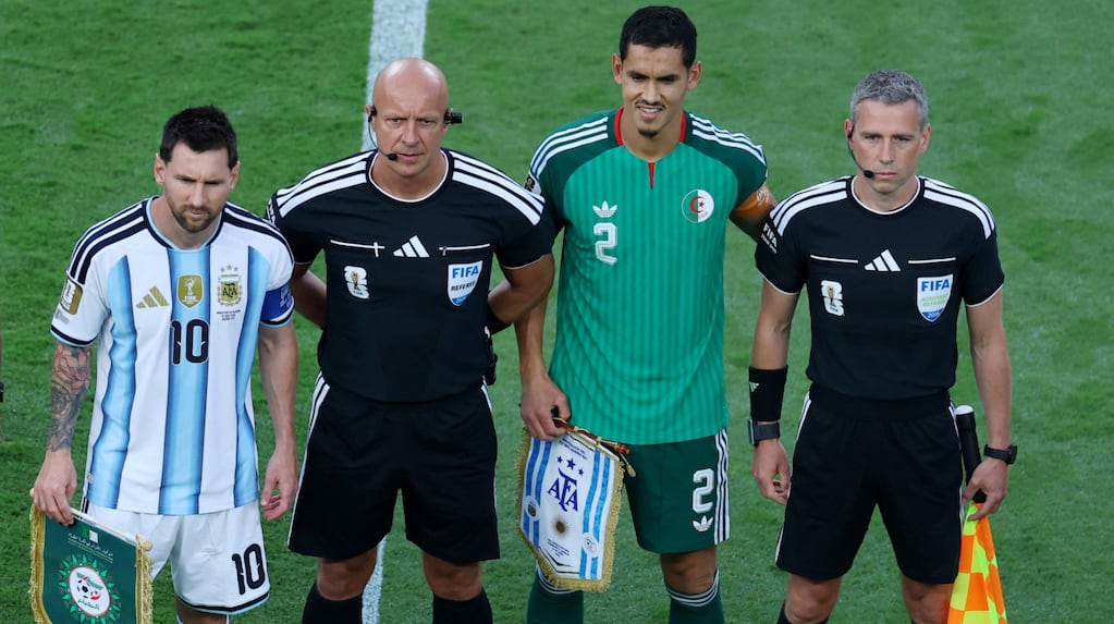 Jugadores de la selección argentina y argelina en el Mundial 2026