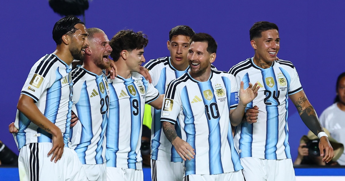 Argentina celebra su victoria en el Mundial 2026