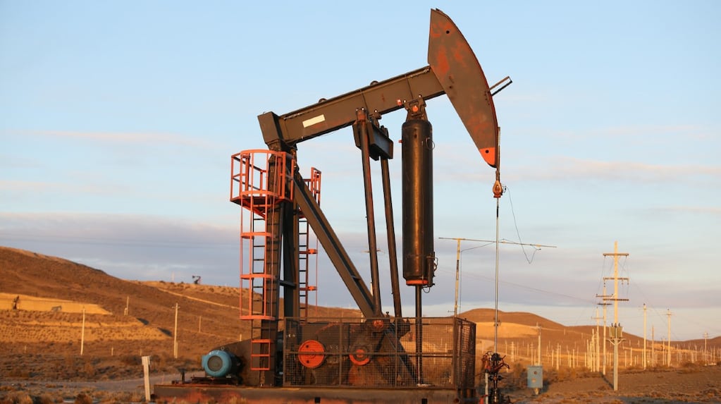 Imagen de la producción de petróleo en Vaca Muerta