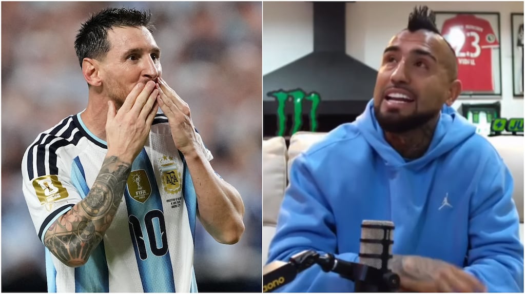 Arturo Vidal elogia a Lionel Messi tras su gol en el Mundial 2026