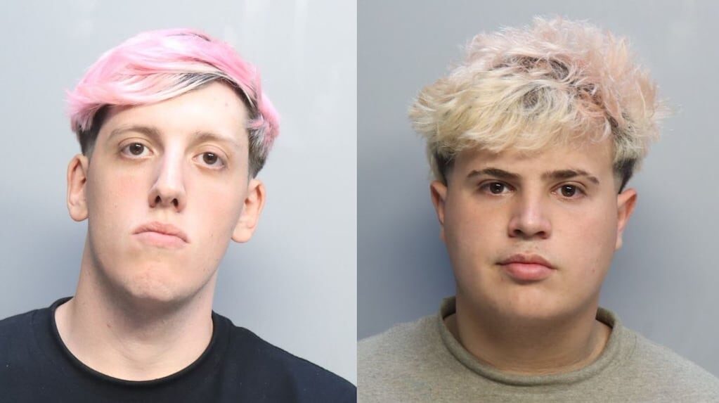 Beni Mármol y Pato Perrotta, los youtubers argentinos liberados en Miami