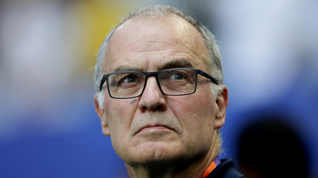 Marcelo Bielsa en conferencia de prensa
