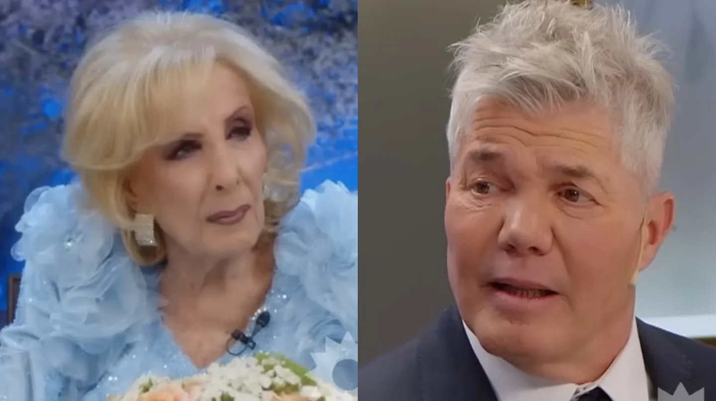 Fernando Burlando y Mirtha Legrand durante una conversación sobre indemnización