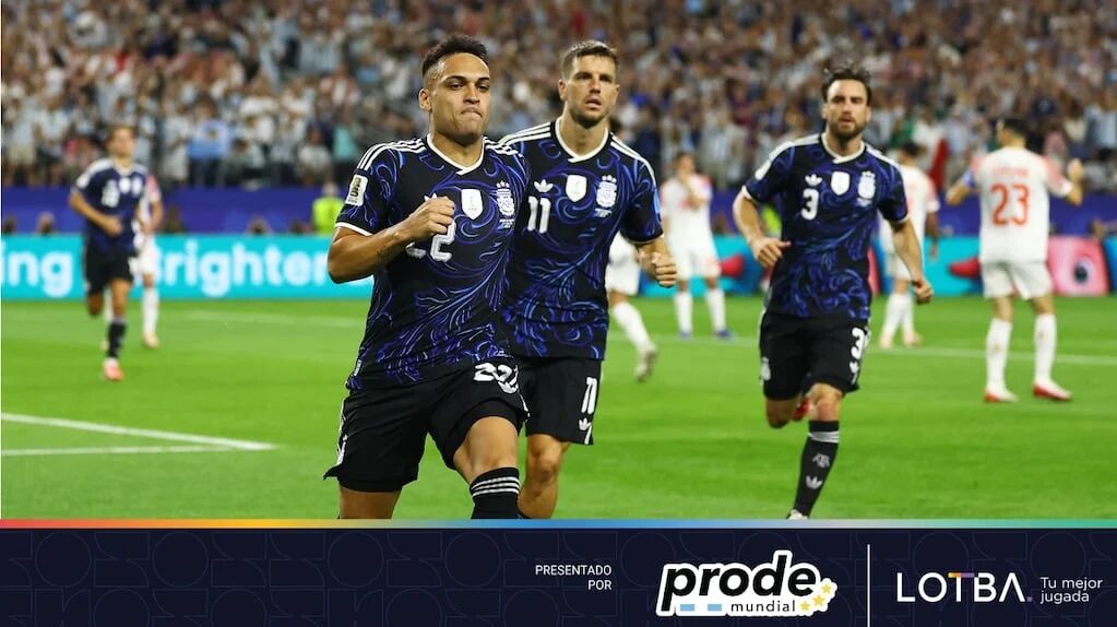 Partido de la Selección argentina contra Jordania en el Mundial 2026