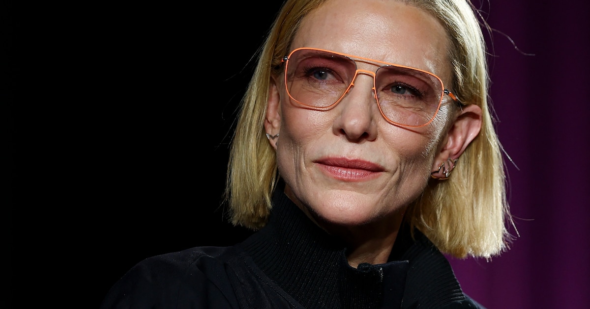Cate Blanchett en una presentación
