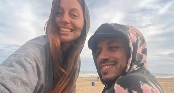 Cecilia Ce y Nacho Levy en un evento