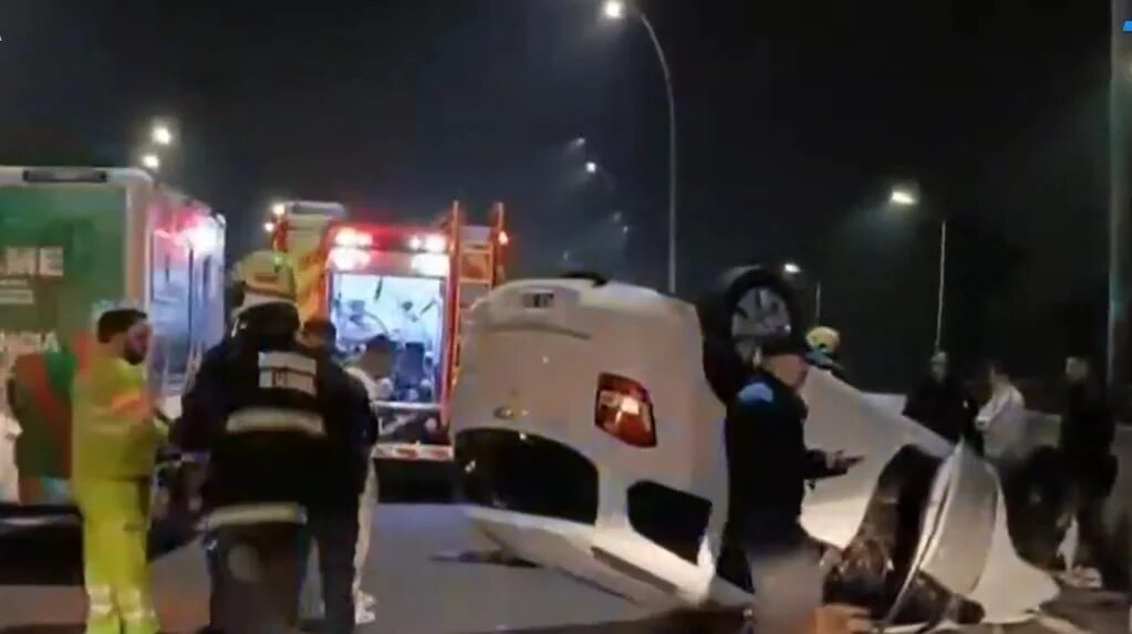 Accidente de tráfico en la Avenida General Paz