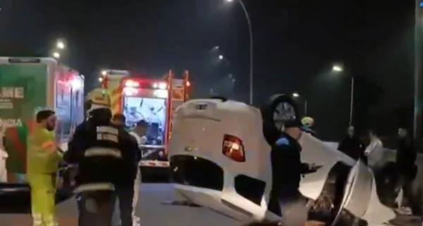 Accidente de tráfico en la Avenida General Paz