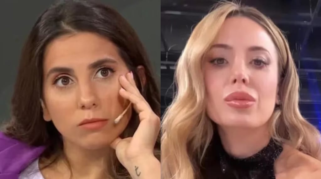 Cinthia Fernández y Jesica Cirio en redes sociales