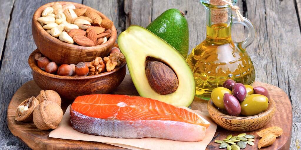 Alimentos con grasas saludables