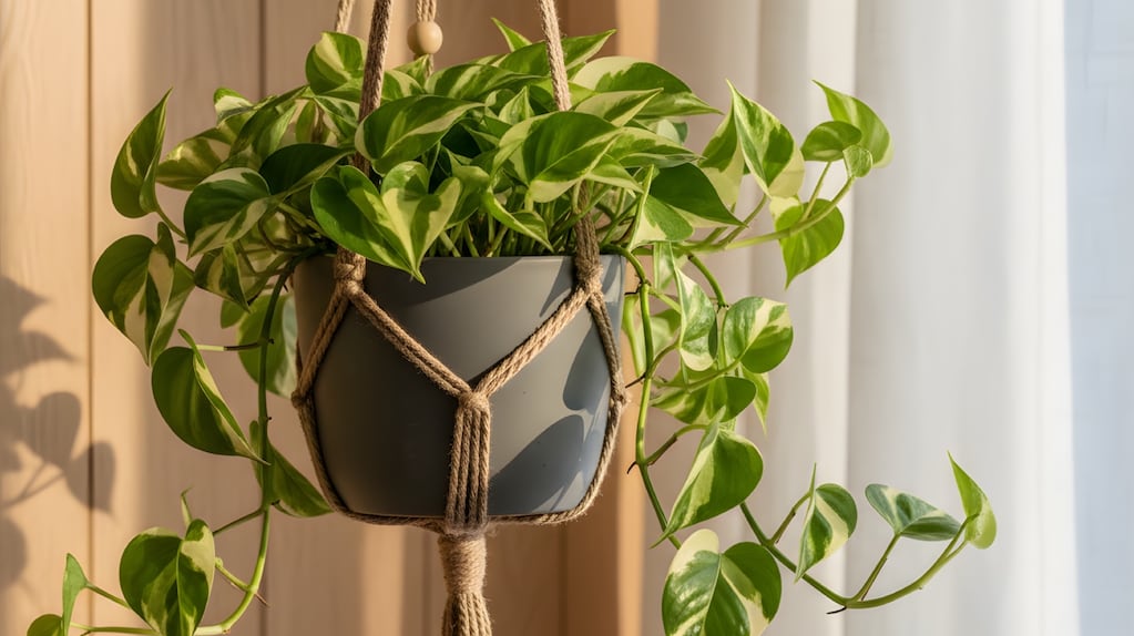Planta potus en un ambiente armonioso
