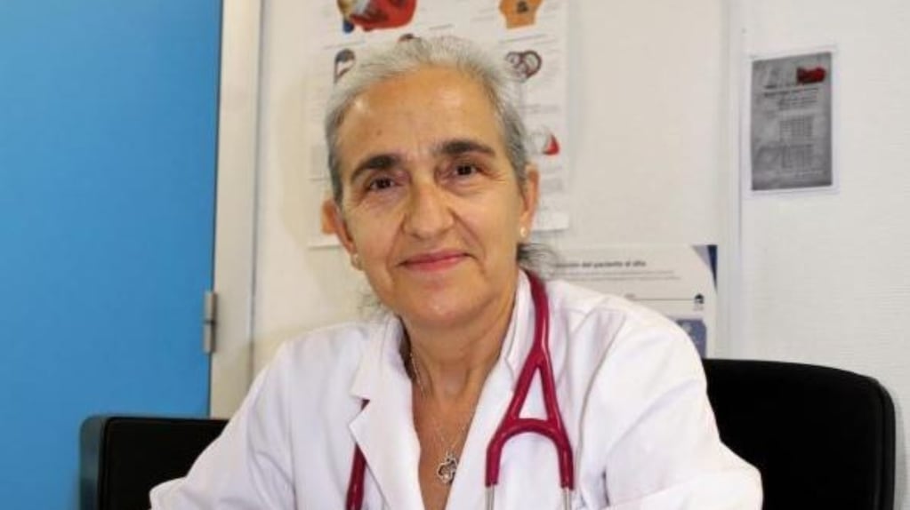 Petra Sanz, cardióloga, hablando sobre salud cardiovascular