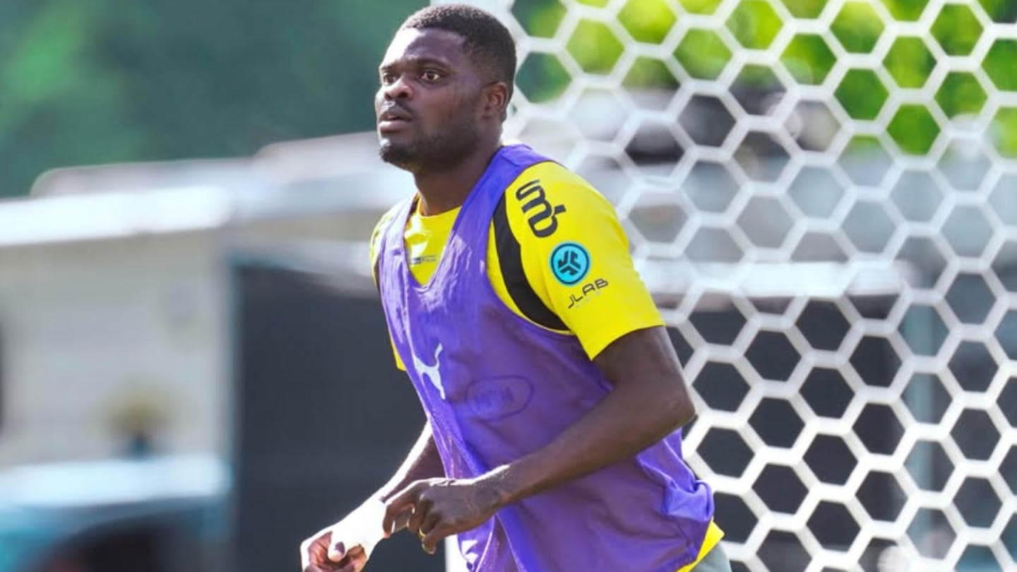 Thomas Partey entrenando en el Mundial 2026