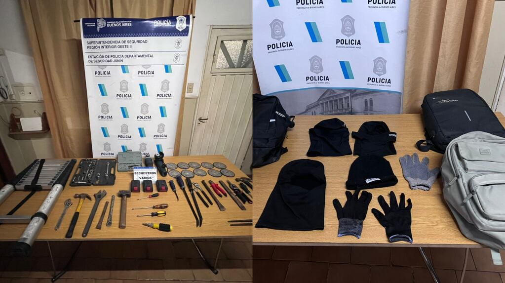 Detención de banda de boqueteros en Junín