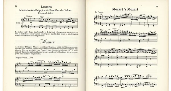 Cuaderno de Mozart con obras inéditas