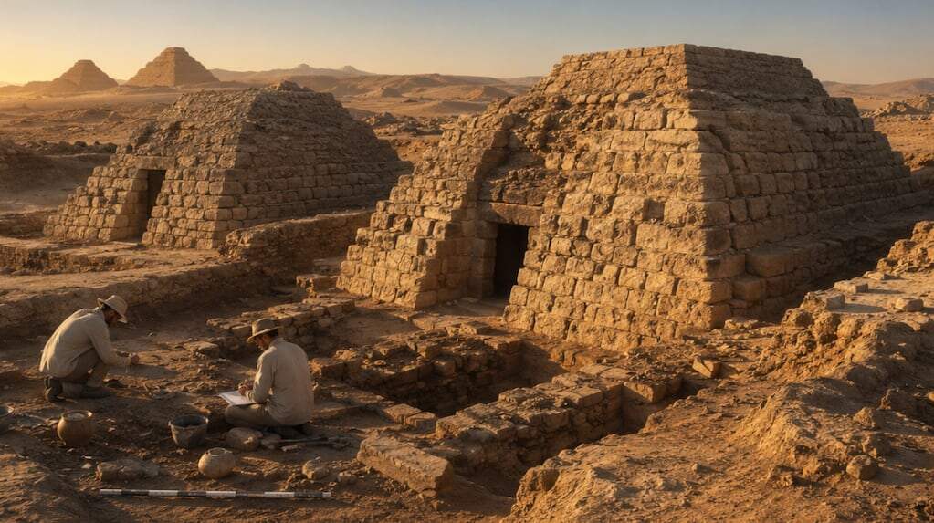 Tumbas antiguas en Egipto