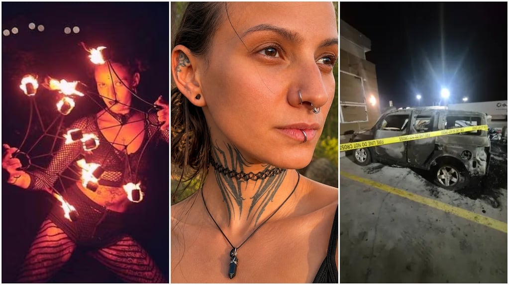 Nicole Najlis, acusada de intentar incendiar un auto con amigos dentro