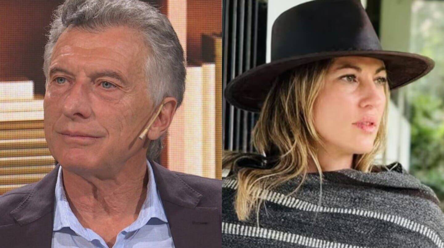 Mauricio Macri y Dolores Teuly en un momento romántico en Palermo