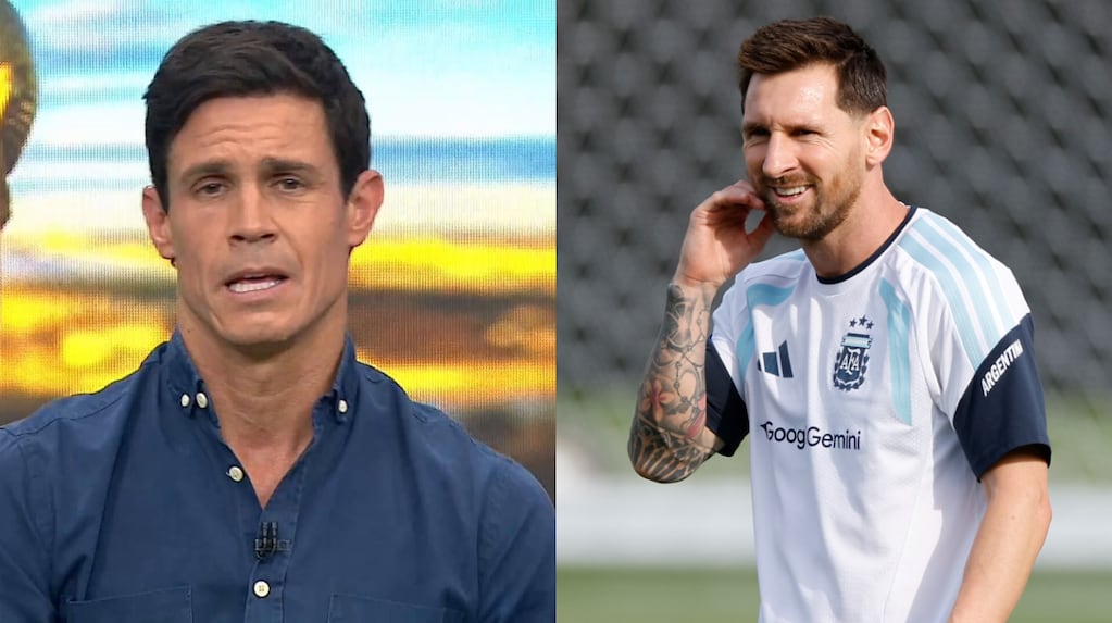 Edu Aguirre en El Chiringuito hablando sobre Jorge Messi