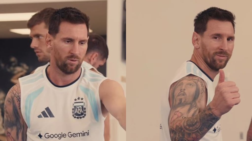 Lionel Messi entrenando en su cumpleaños 39