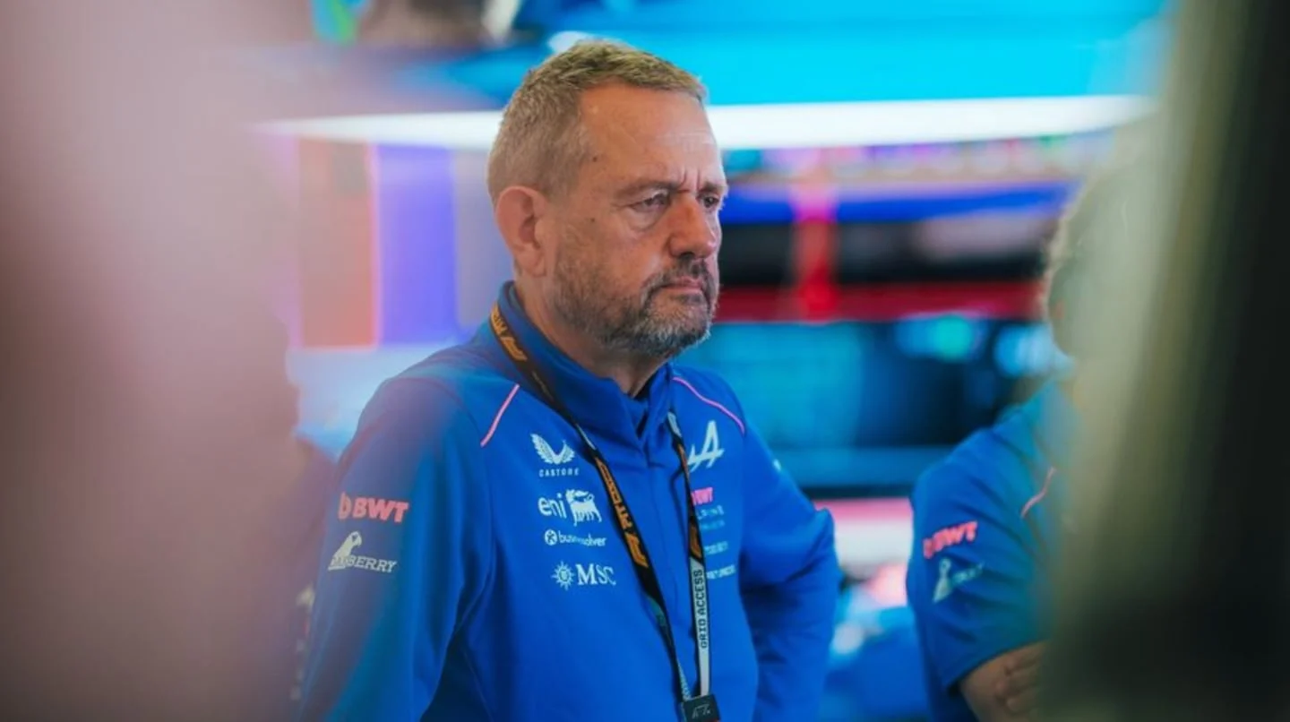 Steve Nielsen, director de Alpine, durante el GP de Austria