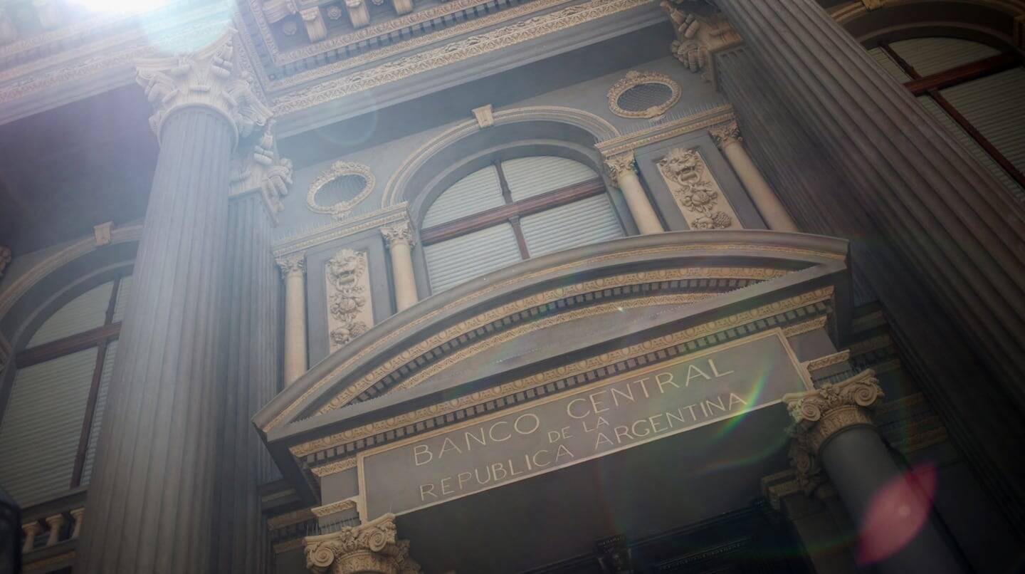 Fachada del Banco Central de la República Argentina
