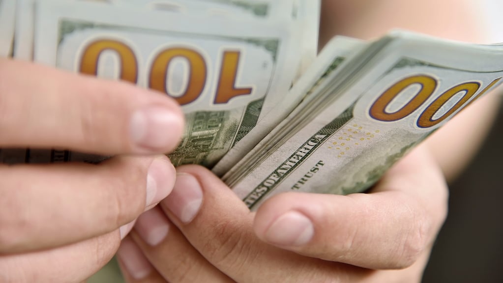 Gráfico del aumento del dólar en Argentina