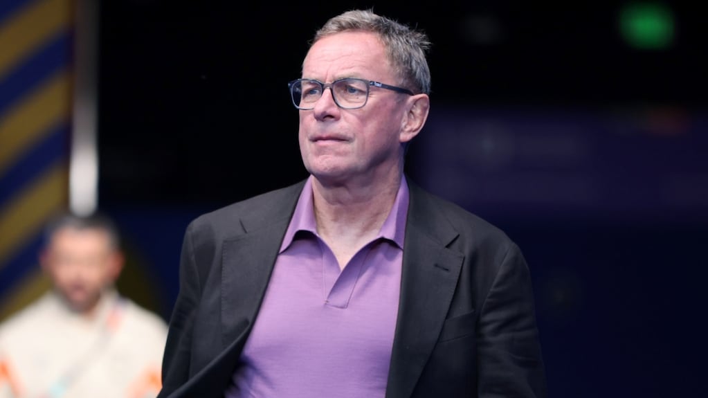 Entrenamiento de la selección de Austria bajo la dirección de Ralf Rangnick