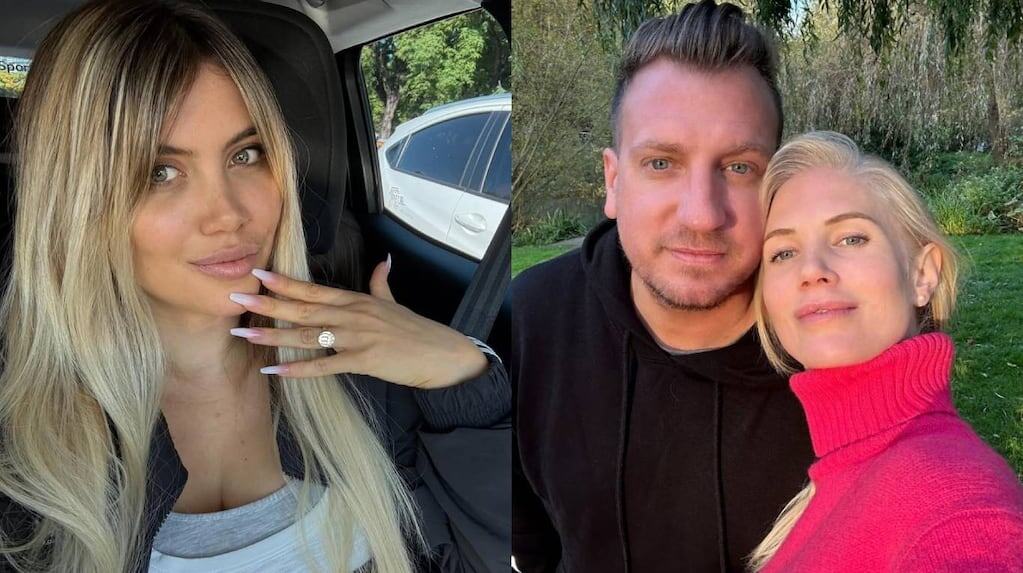 Daniela Christiansson y Maxi López