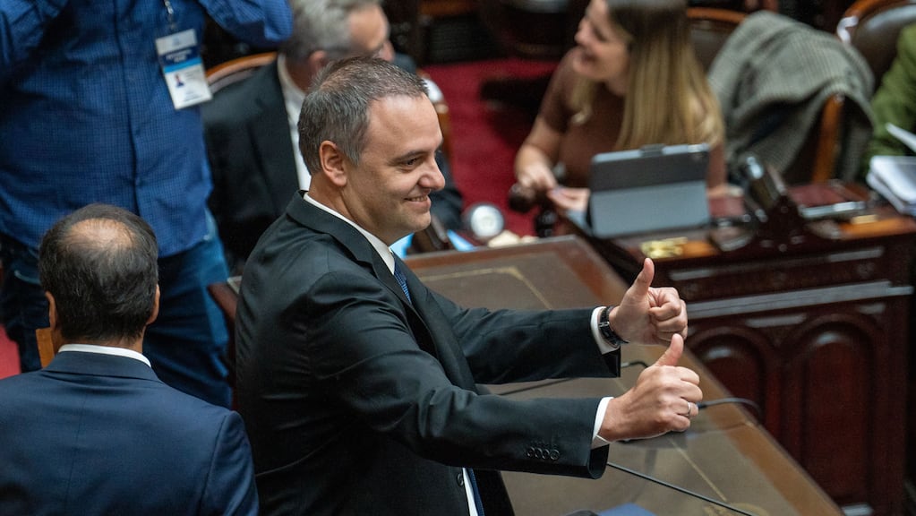 Manuel Adorni en el Congreso