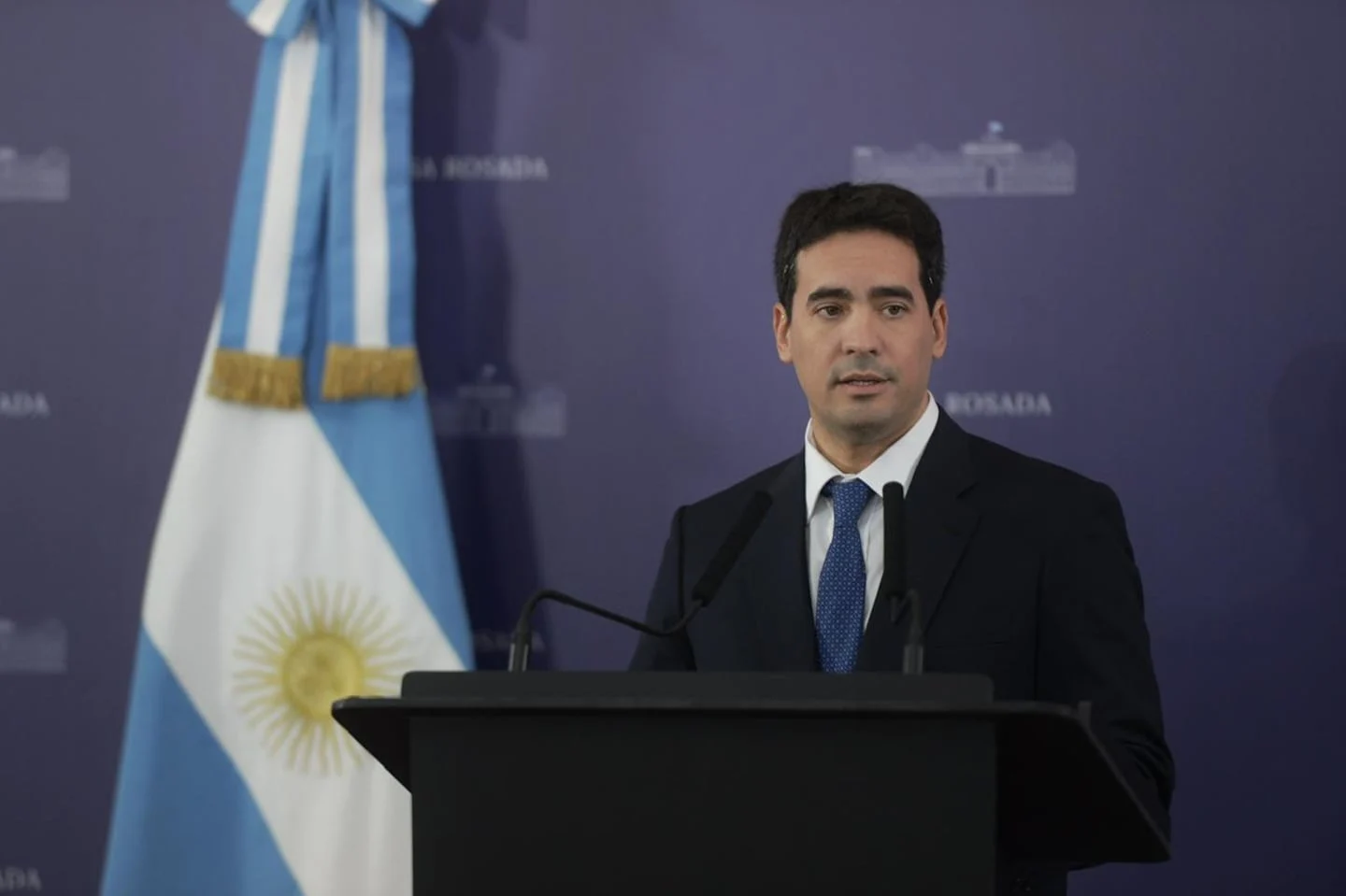 Adrián Ravier como nuevo vocero del Gobierno argentino en la Casa Rosada