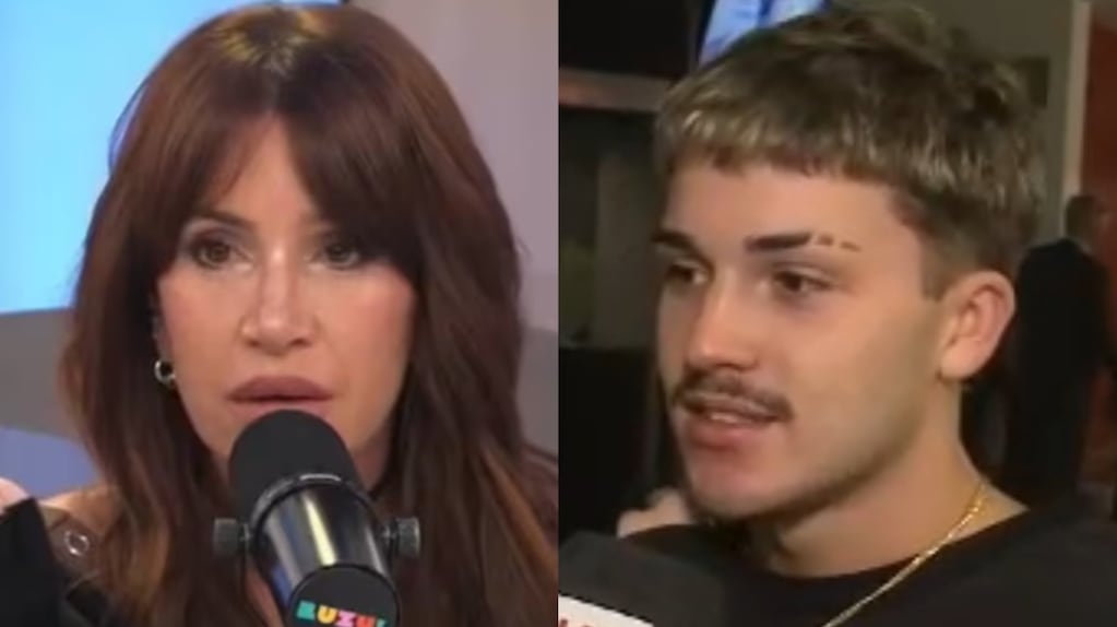 Flor Peña y Juan Otero en una entrevista