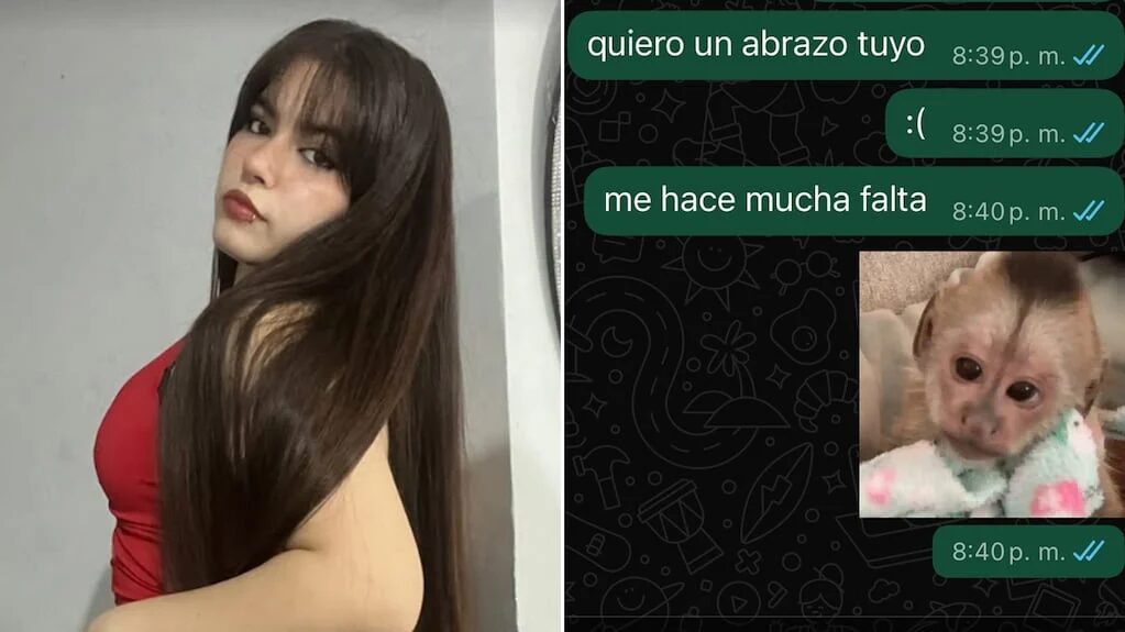 Captura de pantalla de una conversación de WhatsApp durante el Mundial 2026