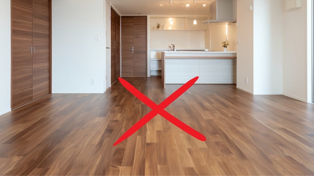 Cocina con revestimiento de microcemento