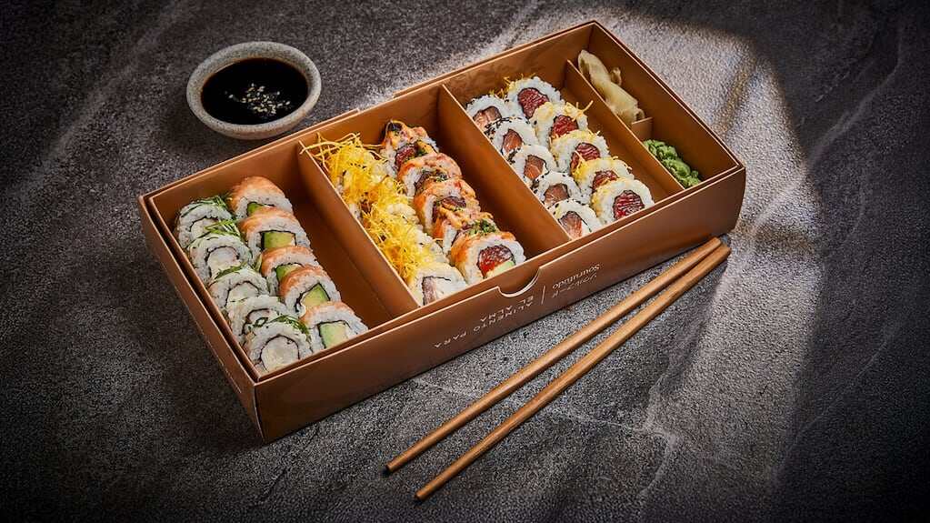 Sushi para disfrutar durante el Mundial