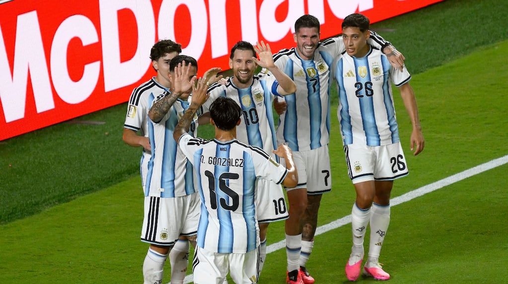 Lionel Messi en el debut de Argentina en el Mundial 2026