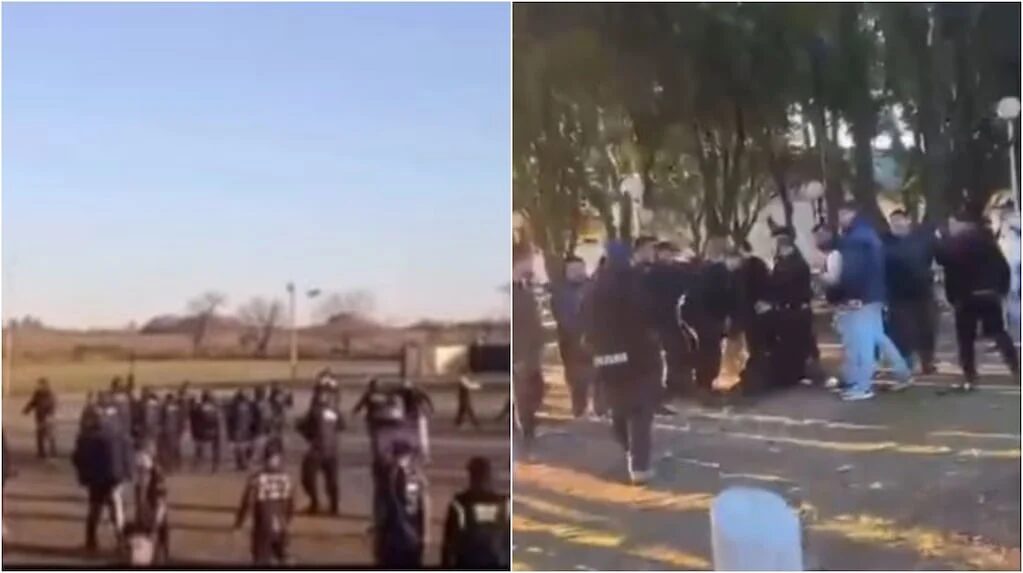 Policía agredido en Carcarañá durante un partido de fútbol