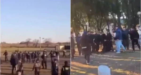 Policía agredido en Carcarañá durante un partido de fútbol