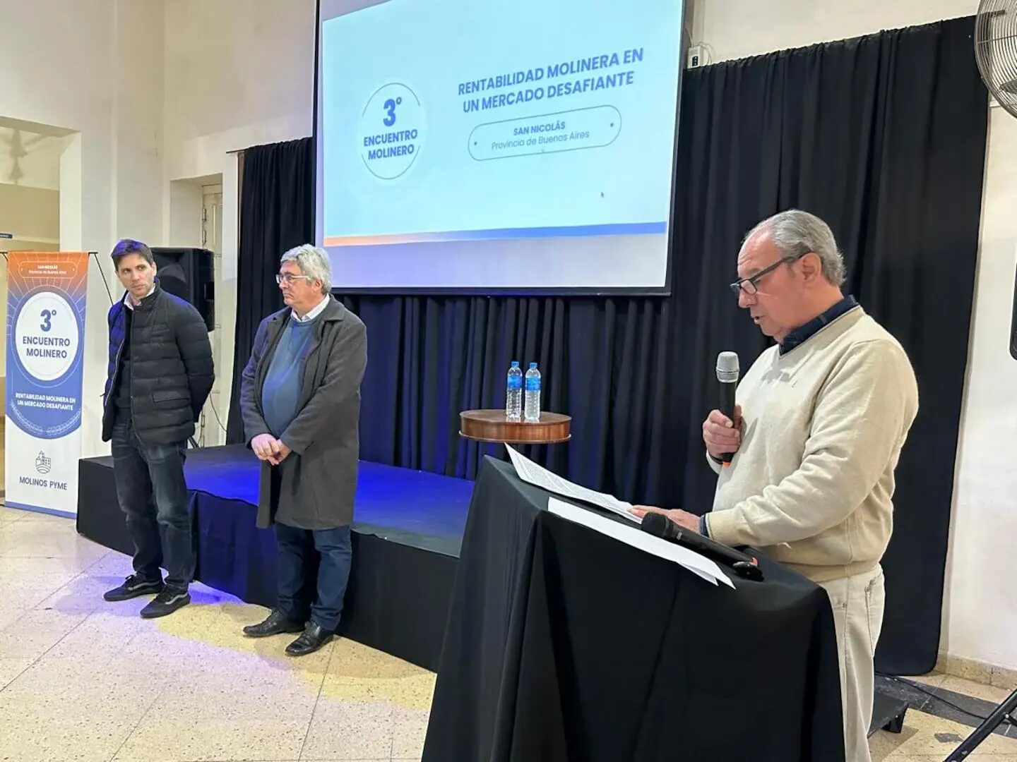 Encuentro en San Nicolás sobre estrategia de exportación de harina con empresarios y autoridades del sector molinero