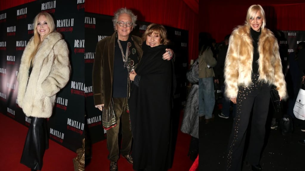 Estrellas argentinas en el estreno de Drácula 2 Resurrección
