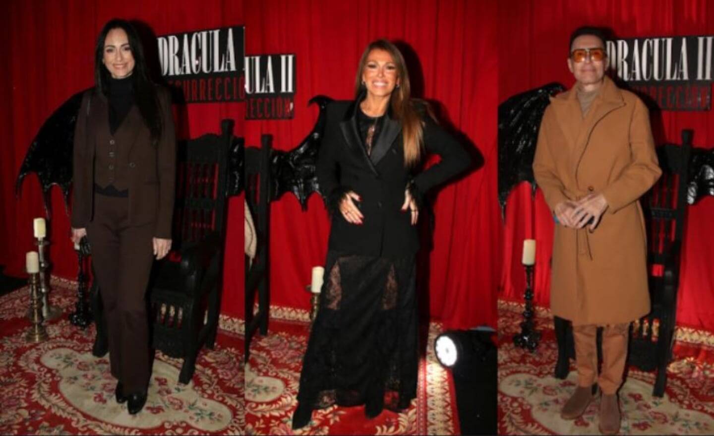 Estrellas argentinas en el estreno de 'Drácula 2 Resurrección' en el Hipódromo de San Isidro