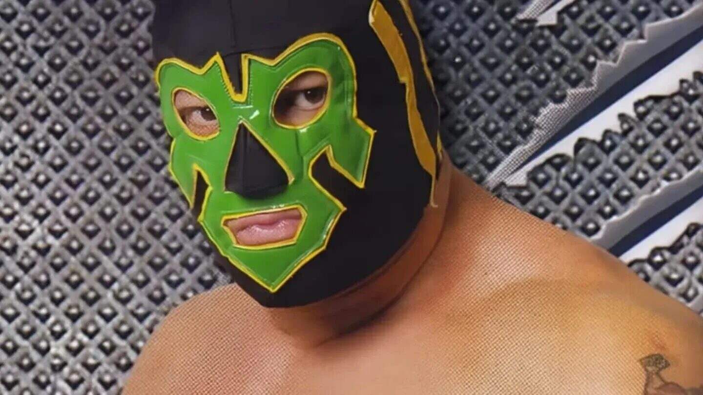 Sergio Aldo Carelli como Gorutta Jones en el programa '100% Lucha'