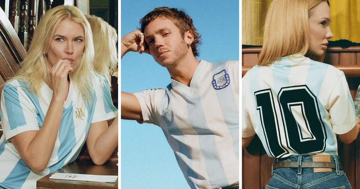 Famosos argentinos posando para Vogue en la previa del Mundial 2026