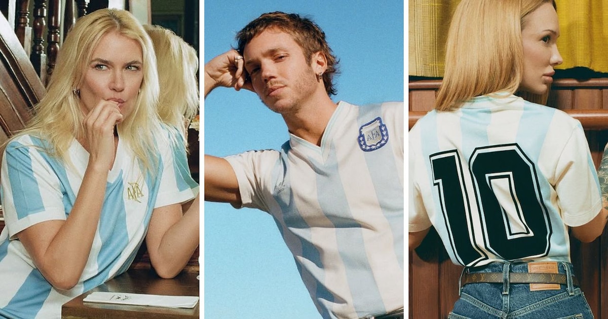 Famosos argentinos posando para Vogue en la previa del Mundial 2026