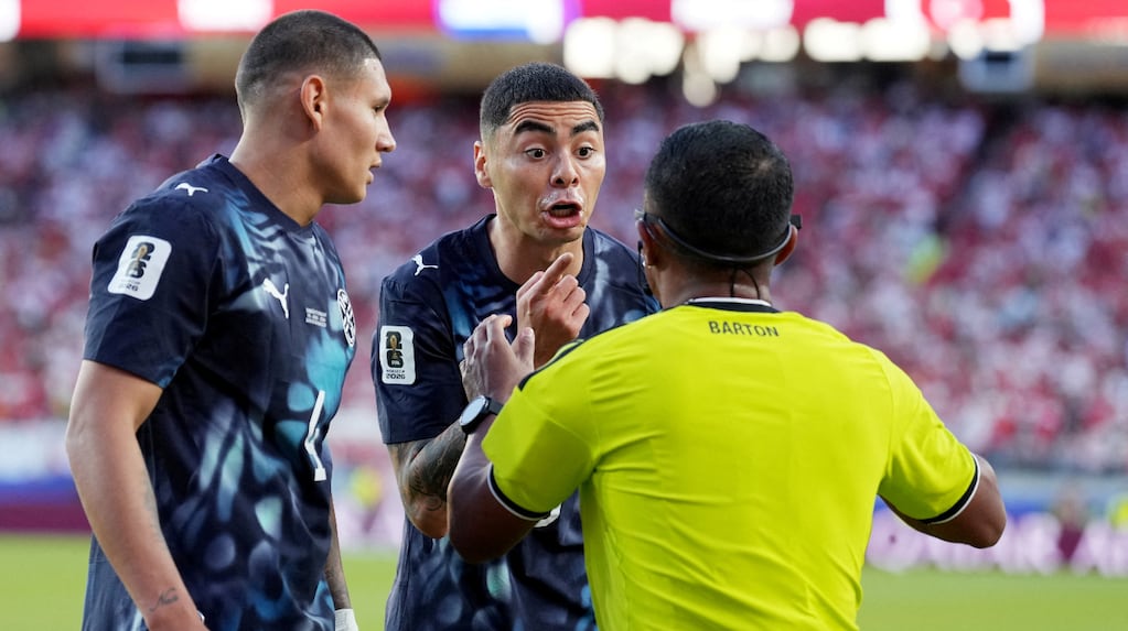 Miguel Almirón durante un partido del Mundial 2026