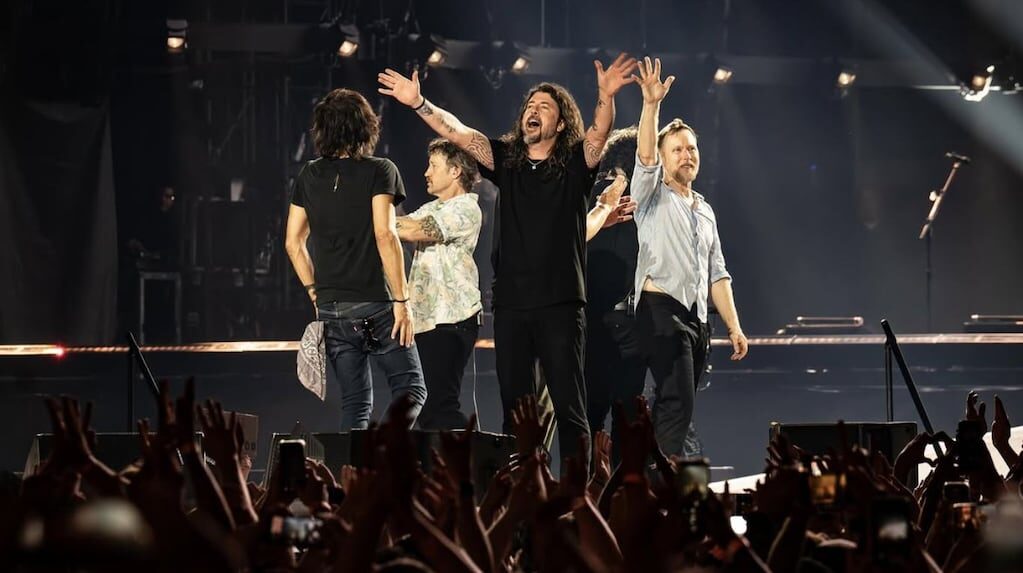 Foo Fighters en concierto en Anfield, Liverpool